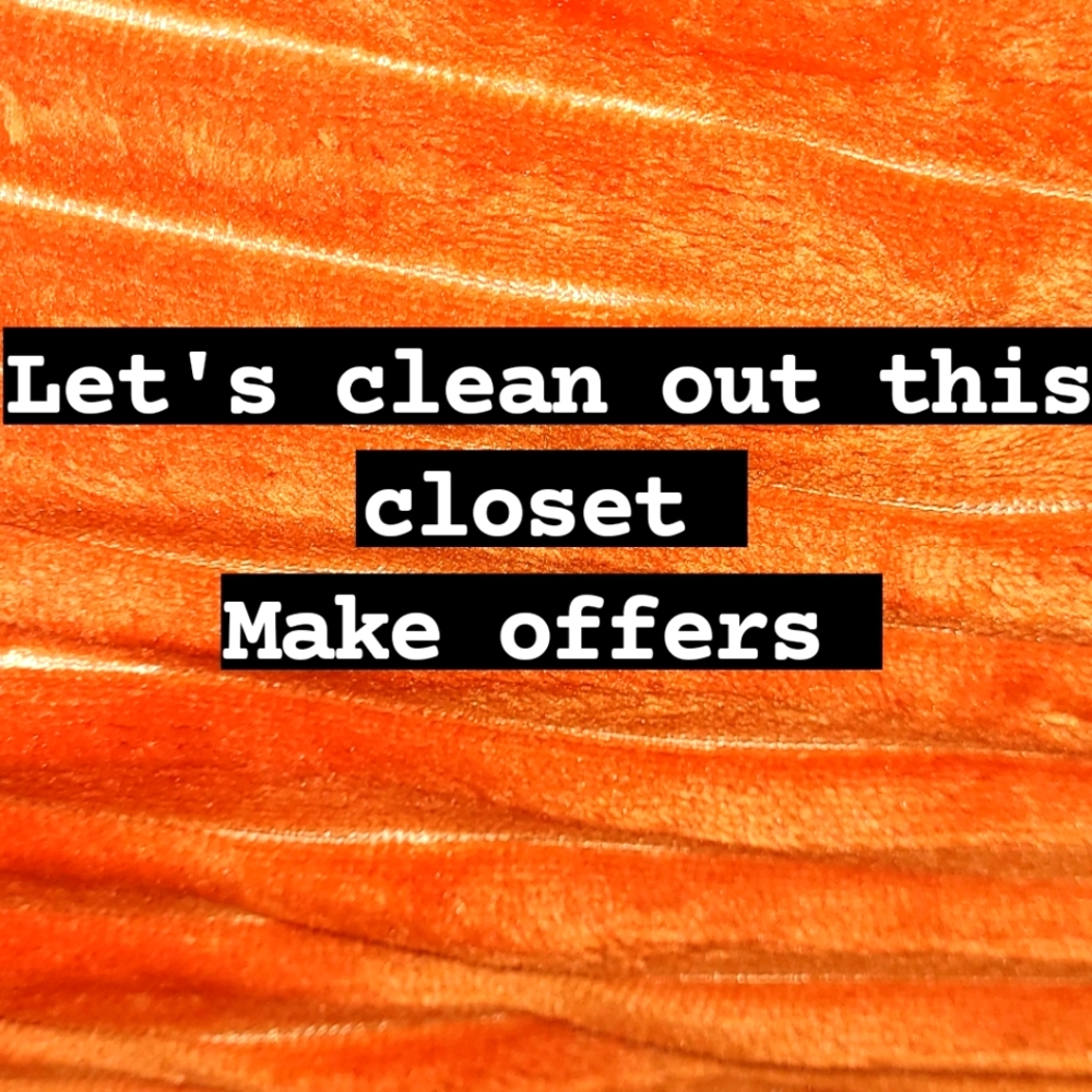 Closet clean out
